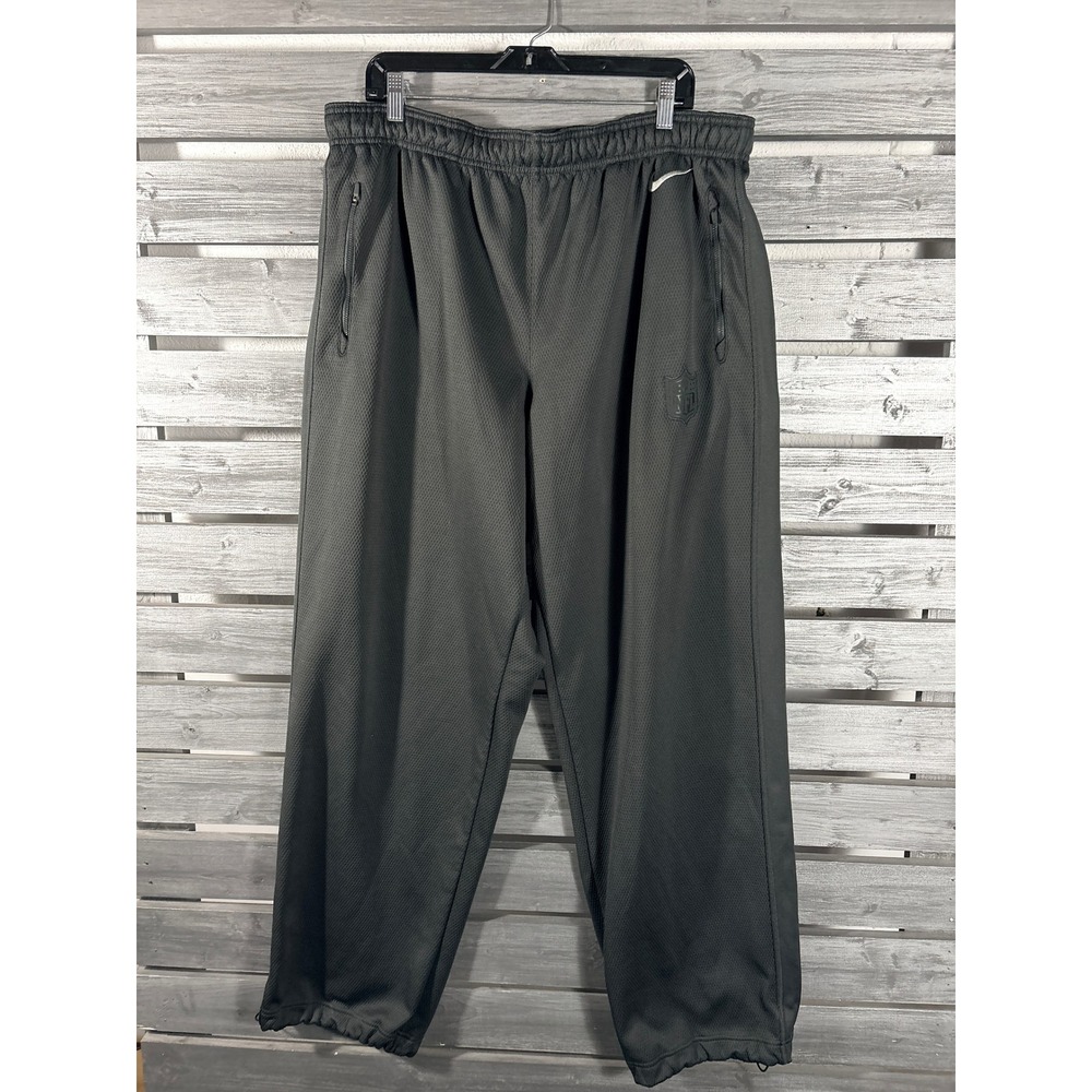 Nike Cleveland Browns NFL Therma-FIT Pants Mens 3XL Gray TEAM ISSUED #98